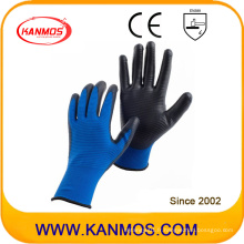 Gants de travail en caoutchouc en caoutchouc en nylon à main main de sécurité à main (54004)
